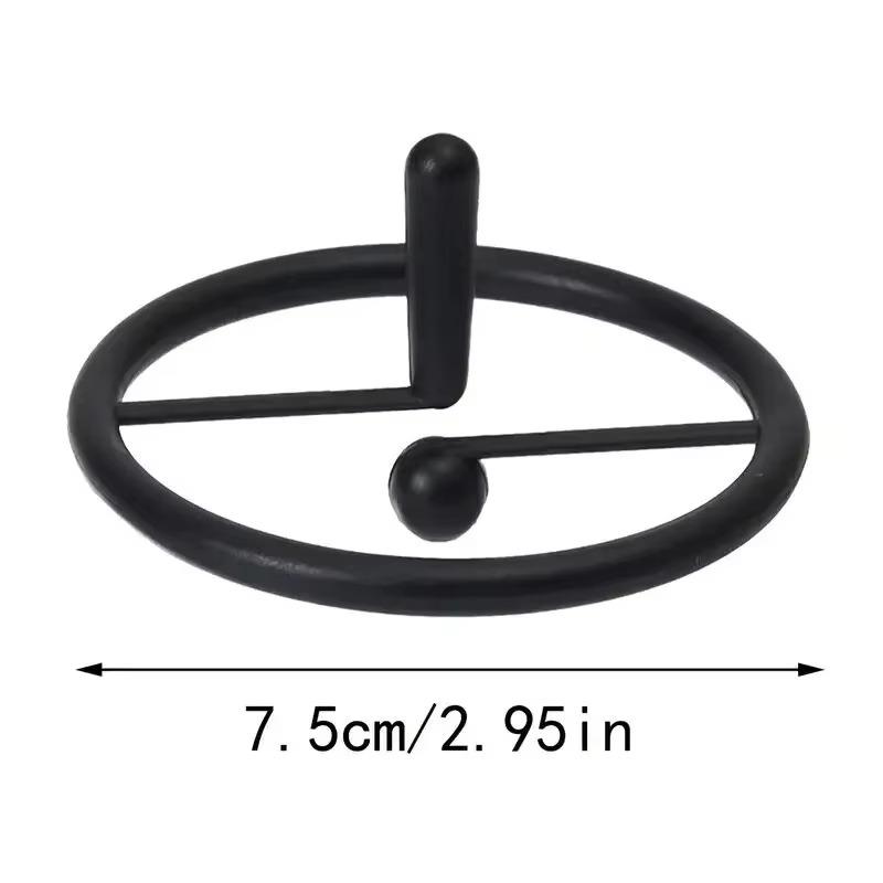 Набор из 10 новинок, игрушек-гироскопов, игрушек-подвесок, игрушек-симфоний, веселых праздничных принадлежностей, подарков, игрушек-игрушек для спортивных столов 18X11X4CM чёрный